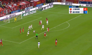 ⚽中超战报：武磊大四喜 奥斯卡助攻帽子戏法 上海海港7-2梅州客家豪取联赛16连胜